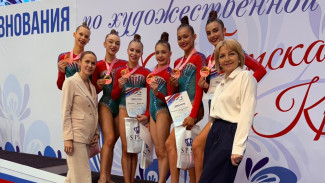 Бронзу завоевали наши гимнастки на Всероссийских соревнованиях в Ульяновске