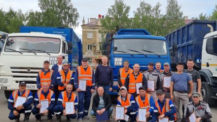 В Республике Коми прошел ежегодный конкурс водителей  мусоровозной техники