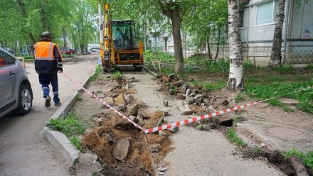 В Сыктывкаре стартовал ремонт очередного двора по программе «Формирование комфортной городской среды»