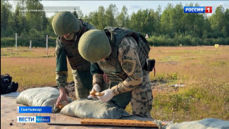В Сыктывкаре впервые прошёл конкурс полевой выучки инженерных подразделений Росгвардии