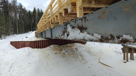 В Усинском районе начаты ремонтные работы на двух мостах харьягинского направления   