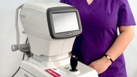 В Интинскую больницу поступило новое оборудование для проверки зрения