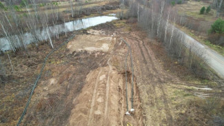 В Коми началось строительство подводного участка газопровода к селу Седкыркещ
