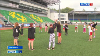 На Республиканском стадионе прошли игры чемпионата «Оранжевый мяч»