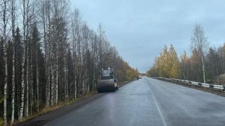 В Коми завершился ремонт участка дороги Керки - Дутово