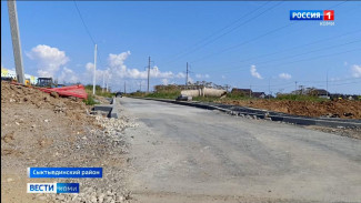 В местечке Пичипашня проводятся работы по укладке асфальтобетона и обустройству тротуаров