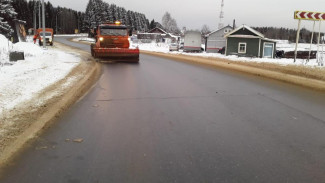 Продолжается контроль за содержанием дороги Сыктывкар – Ухта