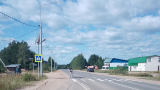 На автодороге в Усть-Куломском районе устроено более 3 км освещения