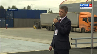 В Сыктывкаре запустили в работу обновленный грузовой терминал Северной железной дороги