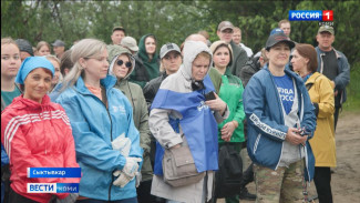 Сыктывкарцы собрали во время «Речной ленты» 40 кубометров мусора