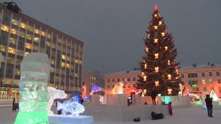 Теплая погода может внести коррективы в планы по обустройству новогодних городков в Сыктывкаре