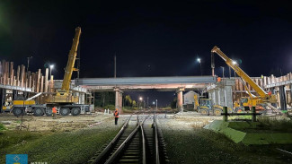 В Сыктывкаре продолжается реконструкция путепровода в Човью