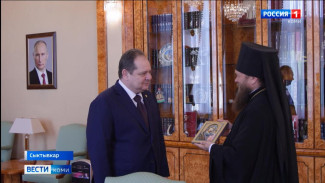 Ростислав Гольдштейн встретился с епископом Сыктывкарским и Коми-Зырянским Филиппом