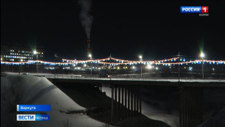 Полярная ночь в Воркуте