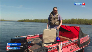 В Сыктывкаре сотрудники ГИМС вышли на речной рейд