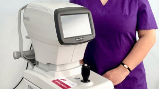 В Интинскую больницу поступило новое оборудование для проверки зрения