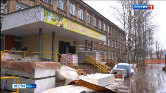 В сыктывкарской школе №1 идет капитальный ремонт 