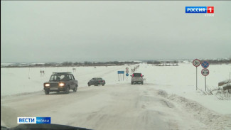 В Усинске отложили открытие зимника через Печору