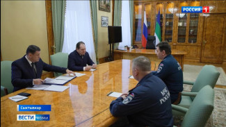 Ростислав Гольдштейн провел рабочую встречу с Романом Курыниным