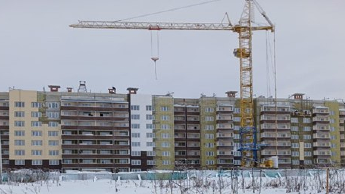 В Коми завершается строительство ещё нескольких домов под переселение  граждан из аварийного жилья – ГТРК «Коми Гор»