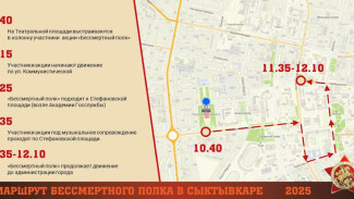 «Бессмертный полк» в Сыктывкаре: маршрут шествия и рекомендации организаторов