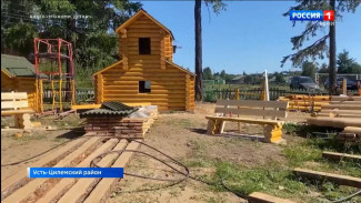 В Усть-Цильме строят этнокультурный парк "Добрая сказка"