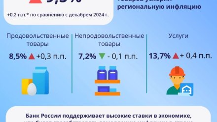 Инфляция в Коми ускорилась из-за роста издержек производителей
