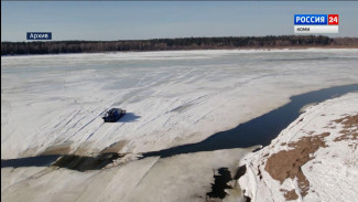 В Сыктывкаре на переправе в Алёшино дежурят три судна на воздушной подушке