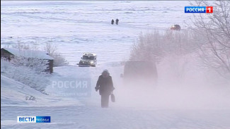 На реках Коми продолжает меняться грузоподъёмность ледовых переправ