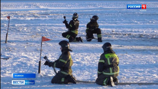 В Усинске состоялись масштабные учения МЧС "Безопасная Арктика-2025"