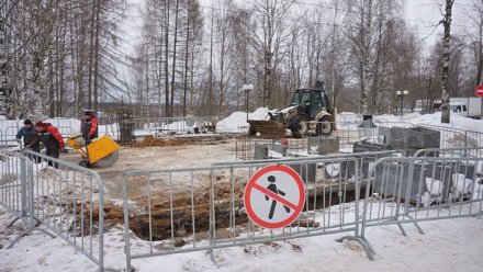  В Сыктывкаре продолжается строительство ливнеперехвата по улице Кирова