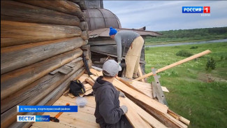 В деревне Четдино Корткеросского района спасают от разрушения старинный храм