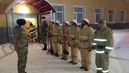 В Центре подготовки личного состава Росгвардии прошли учения подразделений ведомственной пожарной охраны  