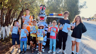 В Печоре сотрудники Госавтоинспекции и юные инспекторы движения раздали водителям "Матрешек безопасности"