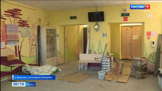 В Районном центре внешкольной работы села Выльгорт идет ремонт