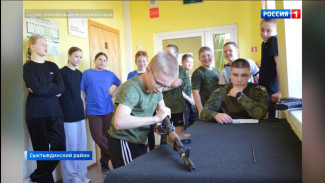 В селе Выльгорт на базе Районного центра внешкольной работы состоялся муниципальный этап военно-патриотической игры «Зарница 2.0»