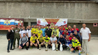 Команда Росгвардии Коми стала золотым призером чемпионата Северо-  Западного округа Росгвардии по мини-футболу