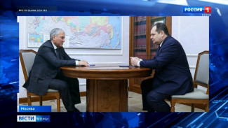 В Москве состоялась встреча Главы Коми Ростислава Гольдштейна и Председателя Государственной Думы России Вячеслава Володина