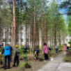 Минприроды Коми и волонтёры высадили 55 деревьев у Корткеросской ЦРБ в рамках «Сада памяти