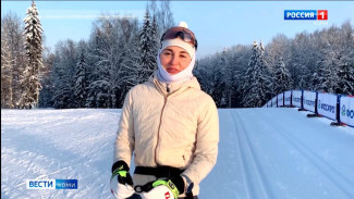 Олимпийская чемпионка Юлия Ступак призывает поддержать наших спортсменов на Кубке России по лыжным гонкам