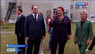 Ростислав Гольдштейн в ходе рабочей поездки в Койгородский район посетил детский сад №2