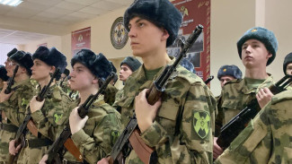 В Сыктывкаре Центр подготовки личного состава Росгвардии пополнился военнослужащими по призыву