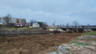 В этом году в Сысольском районе началась расчистка и углубление дна реки Большая Визинга
