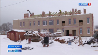 В Усть-Куломе скоро станет гораздо удобнее — в райцентре строится новый детский сад