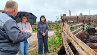 Министр Минсельхоза Надежда Усова побывала с рабочей поездкой в Прилузье