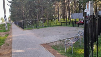 В Помоздино Усть-Куломского района создана современная пешеходная зона