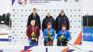 Иван Голубков выиграл спринтерскую гонку на Зимних Играх Паралимпийцев “Мы вместе. Спорт”