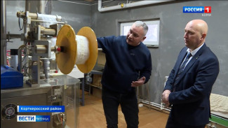 В посёлке Аджером Корткеросского района открылся модульный цех по переработке дикоросов