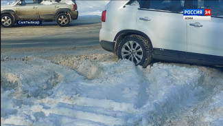 За минувшие выходные в Сыктывкаре и окрестностях снежный покров подрос на 10 см