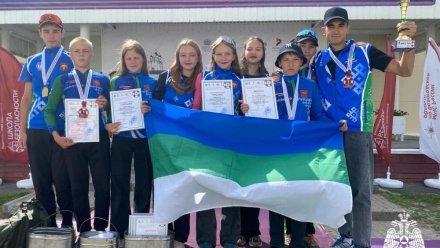 Команда из Коми заняла первое место в XXVI межрегиональных соревнованиях "Школа безопасности"